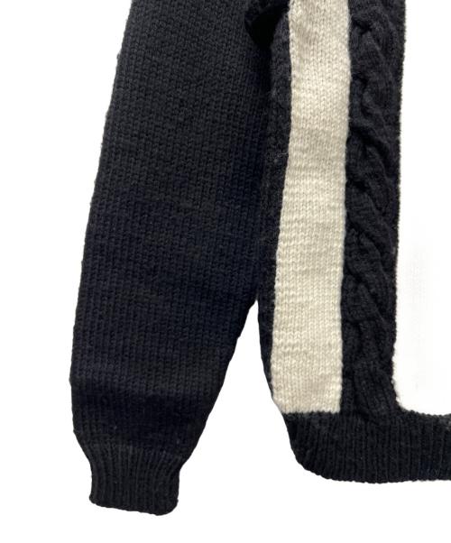 DRIES VAN NOTEN（ドリスヴァンノッテン）DRIES VAN NOTEN (ドリスヴァンノッテン) 厚手ニット ブラック サイズ:Ｓの古着・服飾アイテム