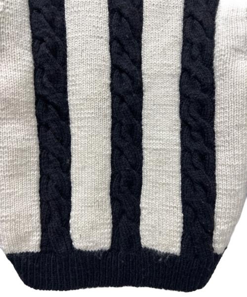 DRIES VAN NOTEN（ドリスヴァンノッテン）DRIES VAN NOTEN (ドリスヴァンノッテン) 厚手ニット ブラック サイズ:Ｓの古着・服飾アイテム