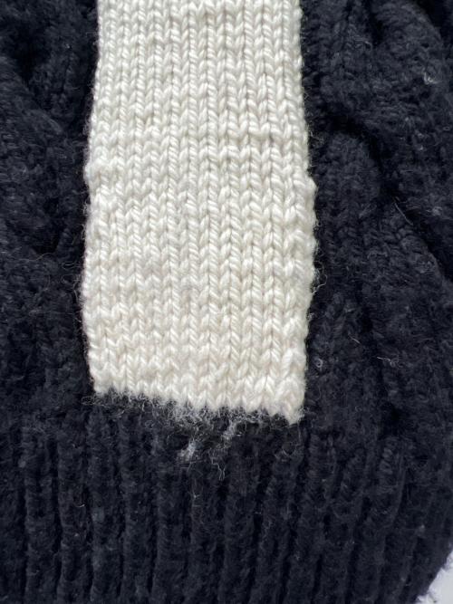 DRIES VAN NOTEN（ドリスヴァンノッテン）DRIES VAN NOTEN (ドリスヴァンノッテン) 厚手ニット ブラック サイズ:Ｓの古着・服飾アイテム