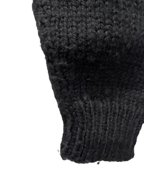 DRIES VAN NOTEN（ドリスヴァンノッテン）DRIES VAN NOTEN (ドリスヴァンノッテン) 厚手ニット ブラック サイズ:Ｓの古着・服飾アイテム