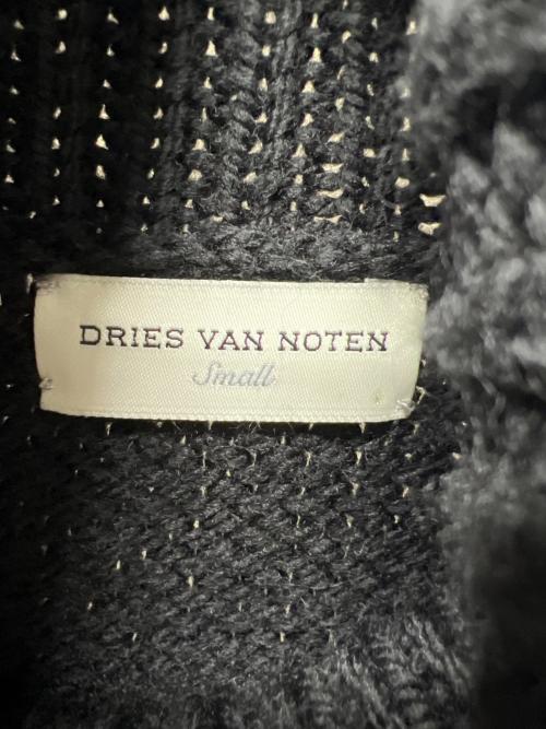 DRIES VAN NOTEN（ドリスヴァンノッテン）DRIES VAN NOTEN (ドリスヴァンノッテン) 厚手ニット ブラック サイズ:Ｓの古着・服飾アイテム