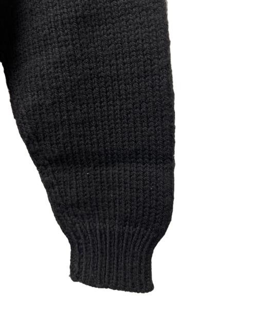 DRIES VAN NOTEN（ドリスヴァンノッテン）DRIES VAN NOTEN (ドリスヴァンノッテン) 厚手ニット ブラック サイズ:Ｓの古着・服飾アイテム