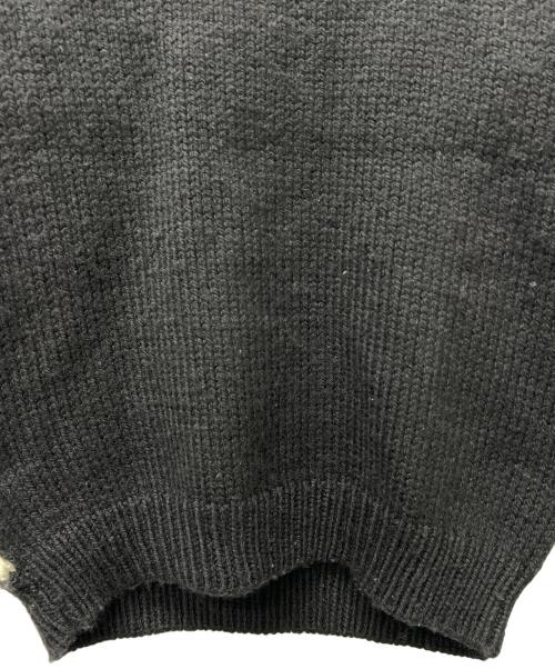 DRIES VAN NOTEN（ドリスヴァンノッテン）DRIES VAN NOTEN (ドリスヴァンノッテン) 厚手ニット ブラック サイズ:Ｓの古着・服飾アイテム