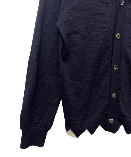 COMME des GARCONS HOMME DEUX（コムデギャルソン オム ドゥ）COMME des GARCONS HOMME DEUX (コムデギャルソン オム ドゥ) 薄手カーディガン ネイビー サイズ:Ｓの古着・服飾アイテム