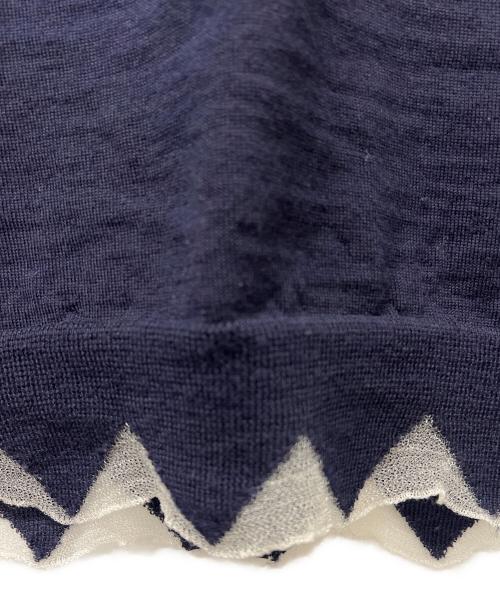 COMME des GARCONS HOMME DEUX（コムデギャルソン オム ドゥ）COMME des GARCONS HOMME DEUX (コムデギャルソン オム ドゥ) 薄手カーディガン ネイビー サイズ:Ｓの古着・服飾アイテム