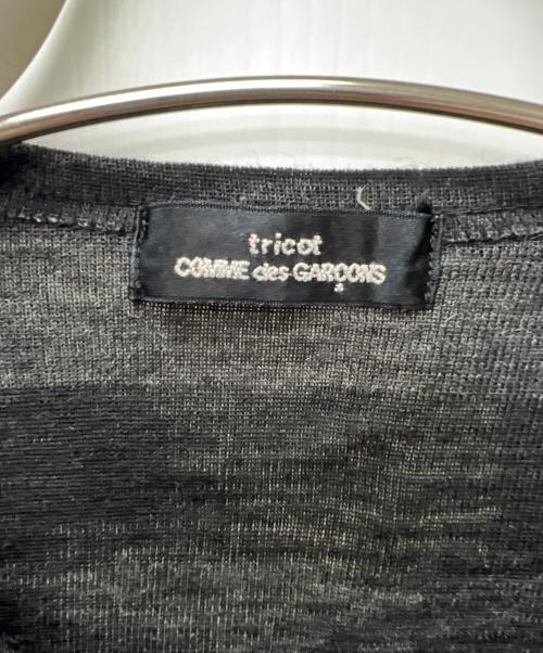 tricot COMME des GARCONS（トリココムデギャルソン）tricot COMME des GARCONS (トリココムデギャルソン) 長袖カットソー ブラック サイズ:表記なしの古着・服飾アイテム