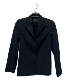 PRADA（プラダ）の古着「テーラードジャケット」｜ブラック