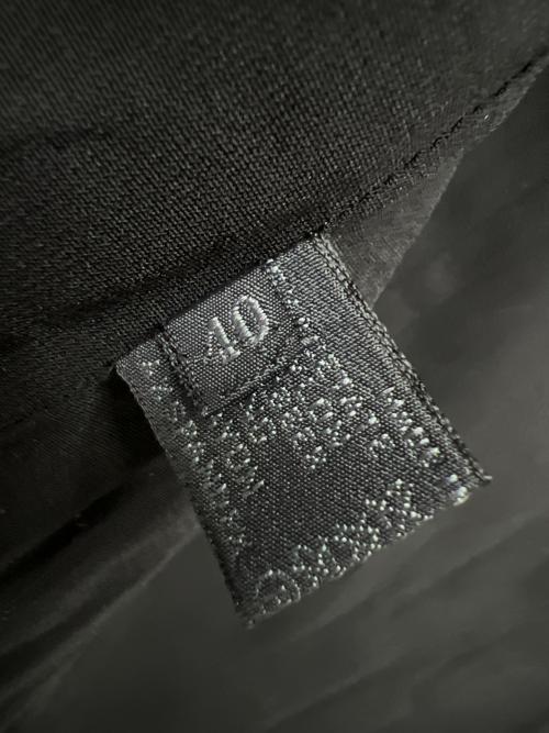 PRADA（プラダ）PRADA (プラダ) テーラードジャケット ブラック サイズ:４０の古着・服飾アイテム