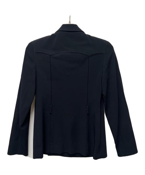 PRADA（プラダ）PRADA (プラダ) テーラードジャケット ブラック サイズ:４０の古着・服飾アイテム