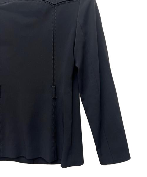 PRADA（プラダ）PRADA (プラダ) テーラードジャケット ブラック サイズ:４０の古着・服飾アイテム