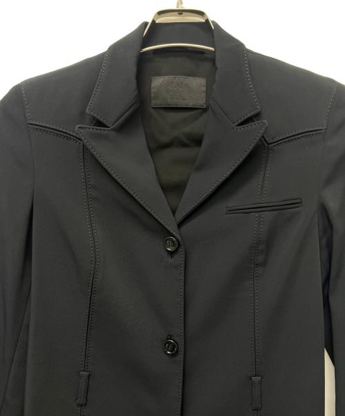PRADA（プラダ）PRADA (プラダ) テーラードジャケット ブラック サイズ:４０の古着・服飾アイテム