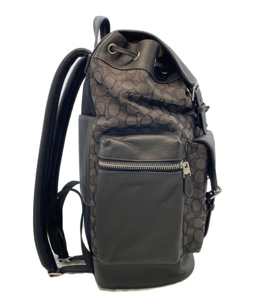 COACH（コーチ）COACH (コーチ) リュック ブラック×グレーの古着・服飾アイテム