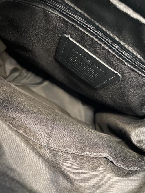 COACH（コーチ）COACH (コーチ) リュック ブラック×グレーの古着・服飾アイテム