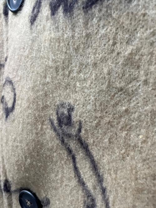 SUPREME（シュプリーム）SUPREME (シュプリーム) Script Logos Wool Overcoat ベージュ サイズ:Ｍの古着・服飾アイテム