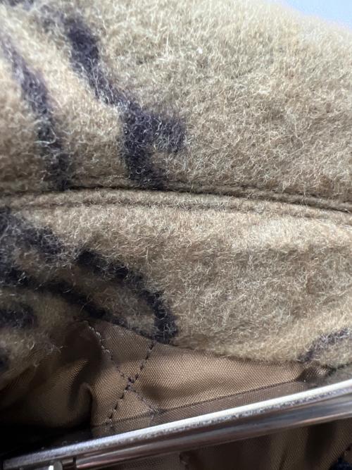 SUPREME（シュプリーム）SUPREME (シュプリーム) Script Logos Wool Overcoat ベージュ サイズ:Ｍの古着・服飾アイテム