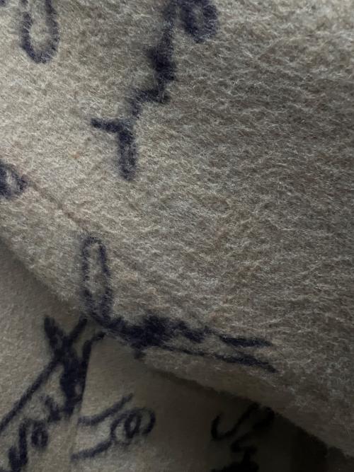 SUPREME（シュプリーム）SUPREME (シュプリーム) Script Logos Wool Overcoat ベージュ サイズ:Ｍの古着・服飾アイテム