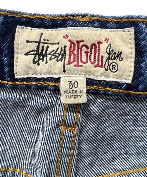 stussy（ステューシー）stussy (ステューシー) SS-Link Big Ol' Jeans インディゴ サイズ:３０の古着・服飾アイテム