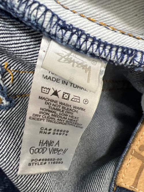 stussy（ステューシー）stussy (ステューシー) SS-Link Big Ol' Jeans インディゴ サイズ:３０の古着・服飾アイテム