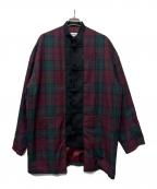 KIDILLキディル）の古着「カンフージャケット」｜レッド×グリーン