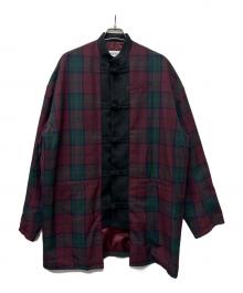 KIDILL（キディル）の古着「カンフージャケット」｜レッド×グリーン