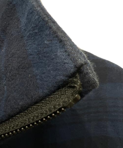 BALENCIAGA（バレンシアガ）BALENCIAGA (バレンシアガ) ジップアップジャケット ブルー サイズ:４６の古着・服飾アイテム