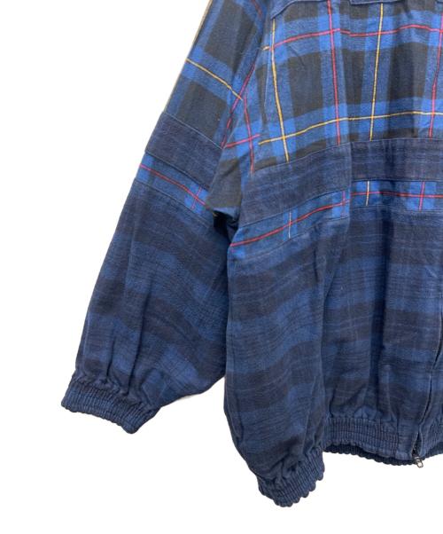 BALENCIAGA（バレンシアガ）BALENCIAGA (バレンシアガ) ジップアップジャケット ブルー サイズ:４６の古着・服飾アイテム