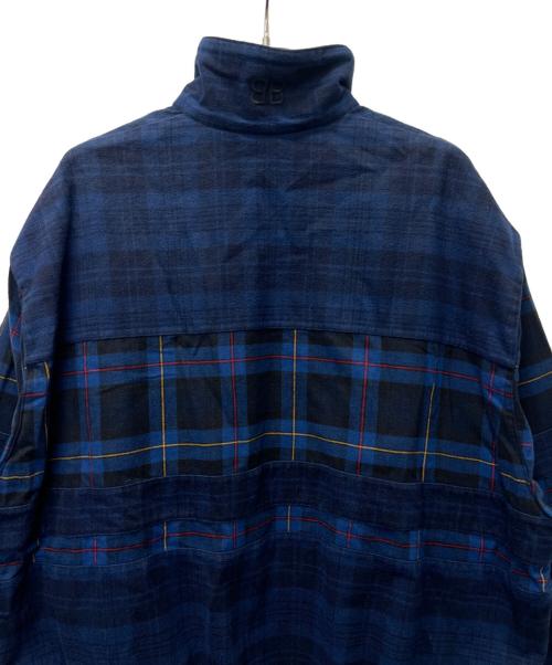 BALENCIAGA（バレンシアガ）BALENCIAGA (バレンシアガ) ジップアップジャケット ブルー サイズ:４６の古着・服飾アイテム