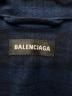 中古・古着 BALENCIAGA (バレンシアガ) ジップアップジャケット ブルー サイズ:４６：55000円