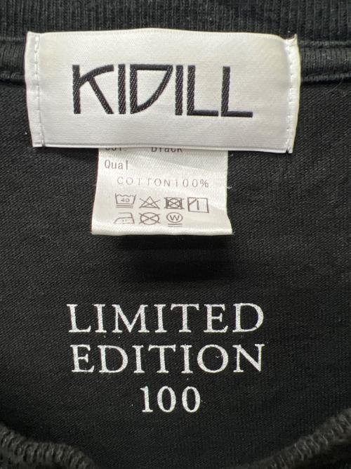 KIDILL（キディル）KIDILL (キディル) 長袖カットソー ブラック サイズ:FREEの古着・服飾アイテム