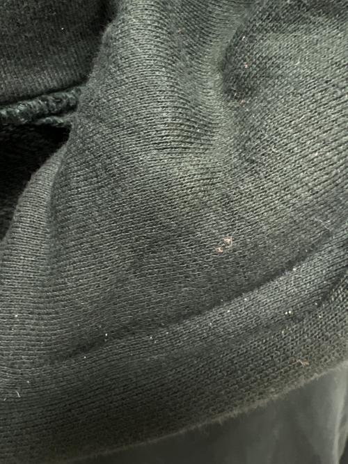 KIDILL（キディル）KIDILL (キディル) プリーツスウェットフーディー グリーン×レッド サイズ:FREEの古着・服飾アイテム