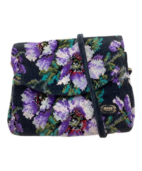 FEILER（フェイラー）FEILER (フェイラー) ショルダーバッグ ブラックの古着・服飾アイテム