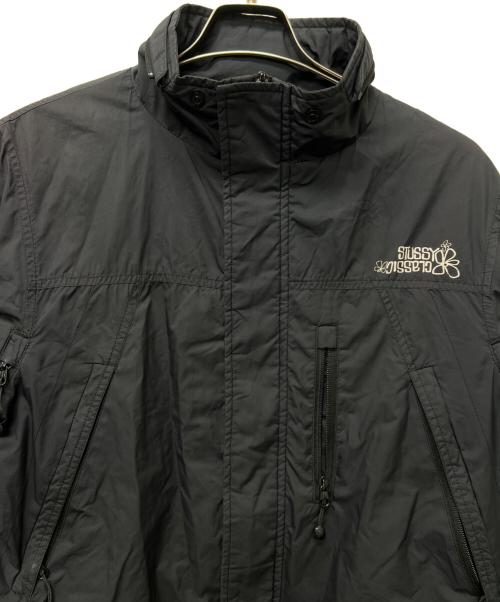 stussy（ステューシー）stussy (ステューシー) ナイロンジャケット ブラック サイズ:Mの古着・服飾アイテム