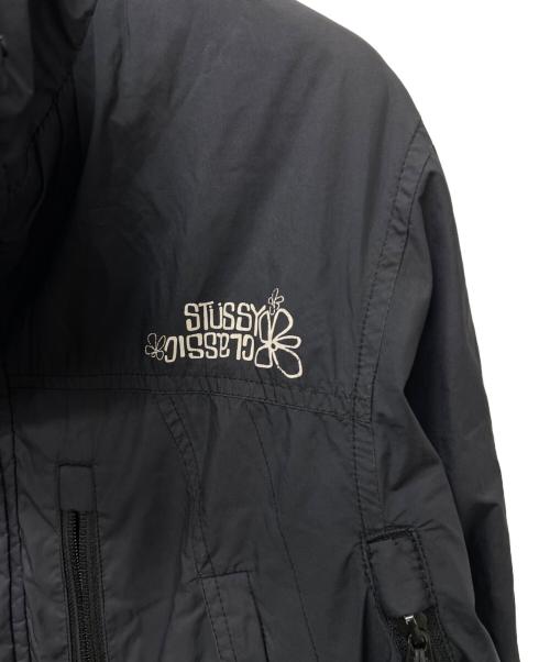 stussy（ステューシー）stussy (ステューシー) ナイロンジャケット ブラック サイズ:Mの古着・服飾アイテム