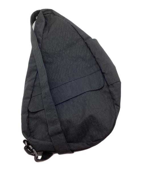 healthy back bag（ヘルシーバックバッグ）healthy back bag (ヘルシーバックバッグ) ワンショルダーバッグ ブラックの古着・服飾アイテム