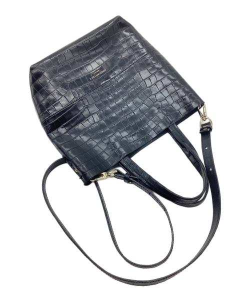 CHRISTIAN VILLA（クリスチャンヴィラ）CHRISTIAN VILLA (クリスチャンヴィラ) 2WAYバッグ ブラックの古着・服飾アイテム