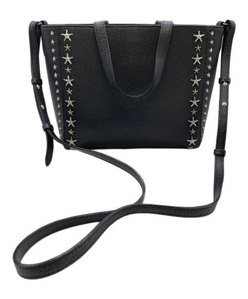 JIMMY CHOO（ジミーチュウ）JIMMY CHOO (ジミーチュウ) 2WAYバッグ ブラックの古着・服飾アイテム
