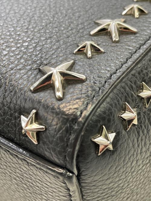 JIMMY CHOO（ジミーチュウ）JIMMY CHOO (ジミーチュウ) 2WAYバッグ ブラックの古着・服飾アイテム