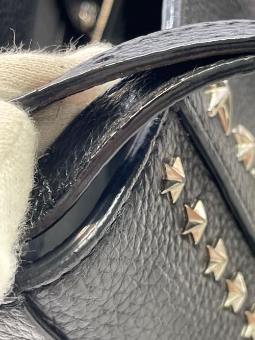 JIMMY CHOO（ジミーチュウ）JIMMY CHOO (ジミーチュウ) 2WAYバッグ ブラックの古着・服飾アイテム