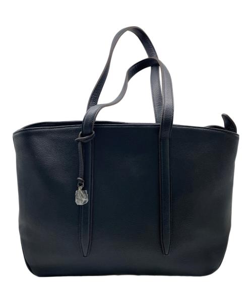 ETiAM（エティアム）ETiAM (エティアム) トートバッグ ネイビーの古着・服飾アイテム