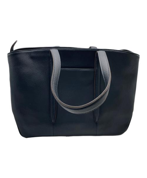 ETiAM（エティアム）ETiAM (エティアム) トートバッグ ネイビーの古着・服飾アイテム