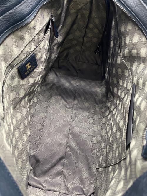 ETiAM（エティアム）ETiAM (エティアム) トートバッグ ネイビーの古着・服飾アイテム