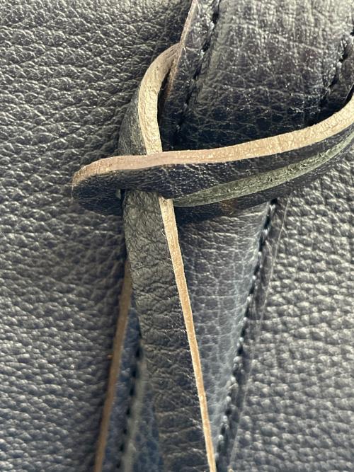 ETiAM（エティアム）ETiAM (エティアム) トートバッグ ネイビーの古着・服飾アイテム