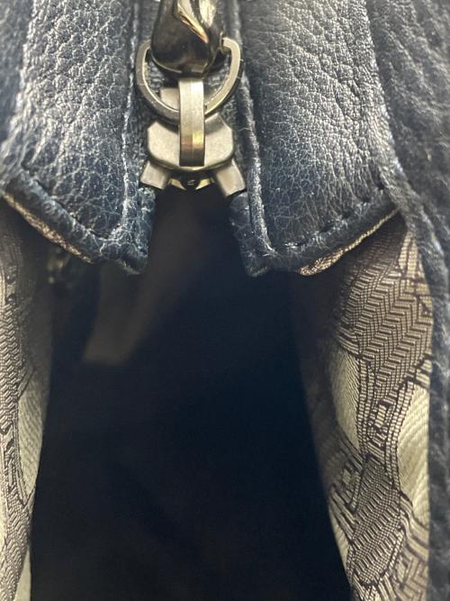 ETiAM（エティアム）ETiAM (エティアム) トートバッグ ネイビーの古着・服飾アイテム