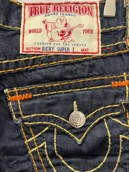TRUE RELIGION（トゥルー レリジョン）TRUE RELIGION (トゥルー レリジョン) デニムパンツ インディゴ サイズ:３２の古着・服飾アイテム