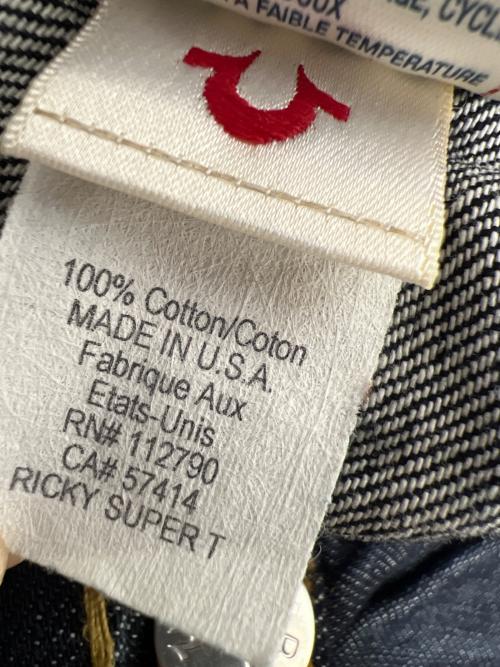 TRUE RELIGION（トゥルー レリジョン）TRUE RELIGION (トゥルー レリジョン) デニムパンツ インディゴ サイズ:３２の古着・服飾アイテム