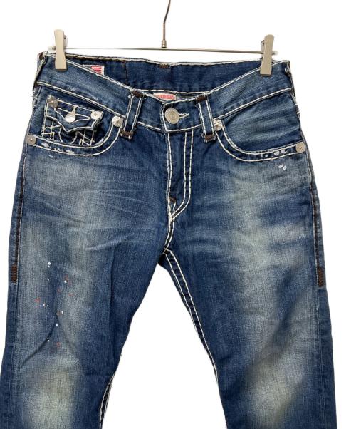 TRUE RELIGION（トゥルー レリジョン）TRUE RELIGION (トゥルー レリジョン) デニムパンツ インディゴ サイズ:３１の古着・服飾アイテム