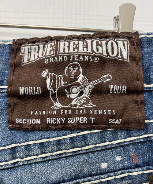 TRUE RELIGION（トゥルー レリジョン）TRUE RELIGION (トゥルー レリジョン) デニムパンツ インディゴ サイズ:３１の古着・服飾アイテム