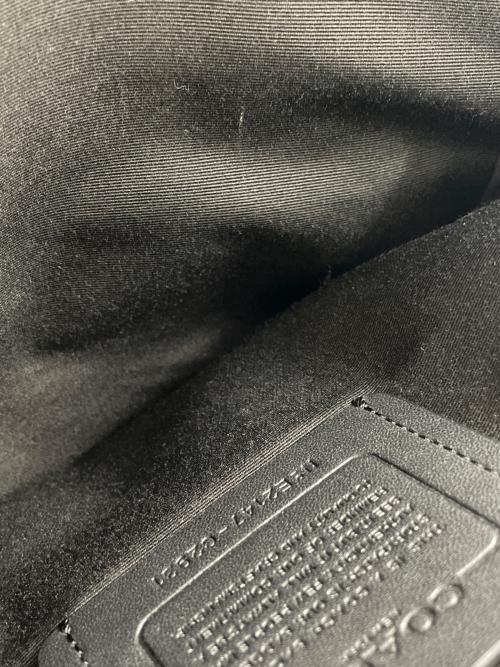 COACH（コーチ）COACH (コーチ) ボディーバッグ ブラウン×ブラックの古着・服飾アイテム