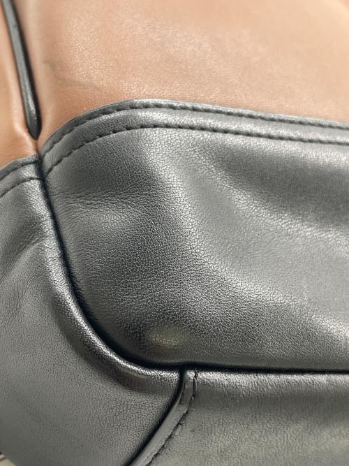 COACH（コーチ）COACH (コーチ) ボディーバッグ ブラウン×ブラックの古着・服飾アイテム