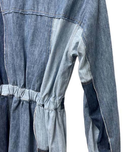 DOLCE & GABBANA（ドルチェ＆ガッバーナ）DOLCE & GABBANA (ドルチェ＆ガッバーナ) 長袖ワンピース インディゴ サイズ:40の古着・服飾アイテム